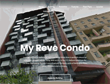 Tablet Screenshot of myrevecondo.com